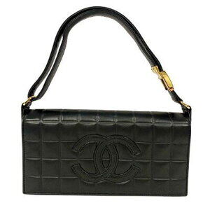 Chanel Chocobar Shoulder Bag Black